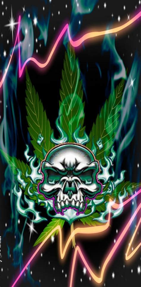 Weed Skull Wallpapers - Wallpaper Cave