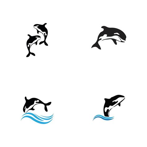 Orca Logo Vector Illustration On Trendy Design. 17722696 Vector Art at ...