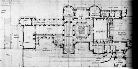 Biltmore Ground floor plan with details | Biltmore estate, Biltmore estate asheville nc ...