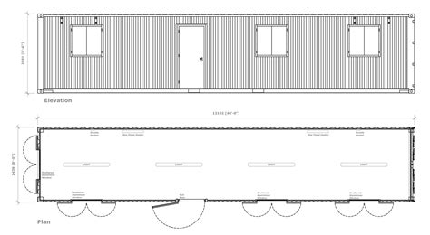 Buy 40ft Office Containers Online New