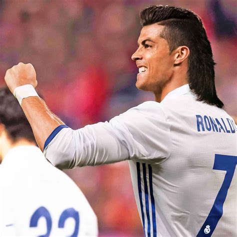 Cristiano Ronaldo Mullet Mohawk