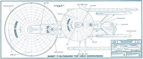 Star Trek Excelsior Class Blueprints Schematics