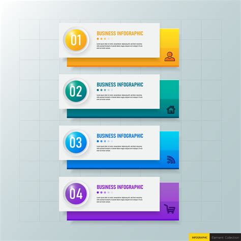 Process infographic template 4224824 Vector Art at Vecteezy