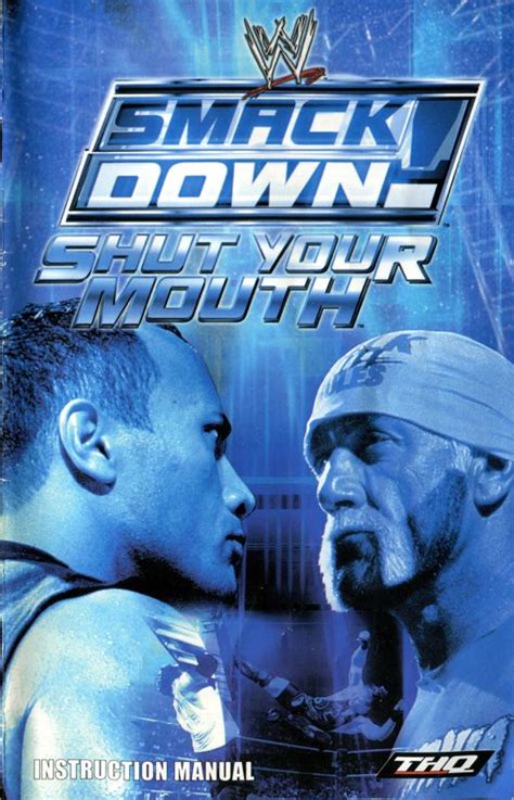 WWE Smackdown! Shut Your Mouth cover or packaging material - MobyGames