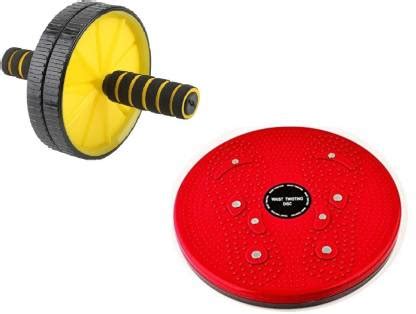 SIDHMART Tummy Twister & Ab Wheel Roller Combo Trimmer Abs Exerciser Home Gym Exercise Equipment ...