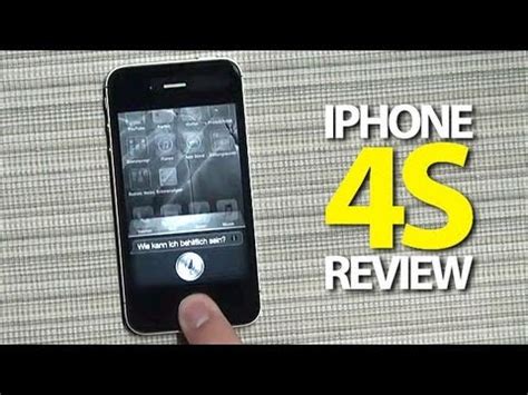 iPhone 4s - Review - YouTube