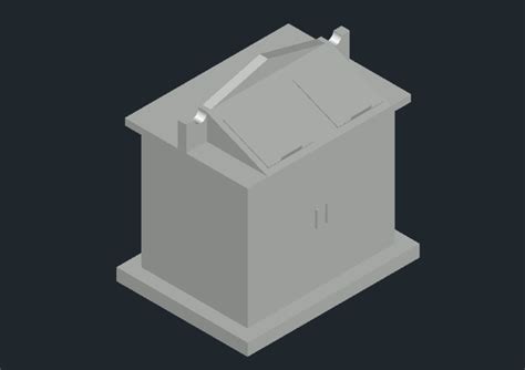 Garbage room - project in AutoCAD | CAD download (133.4 KB) | Bibliocad