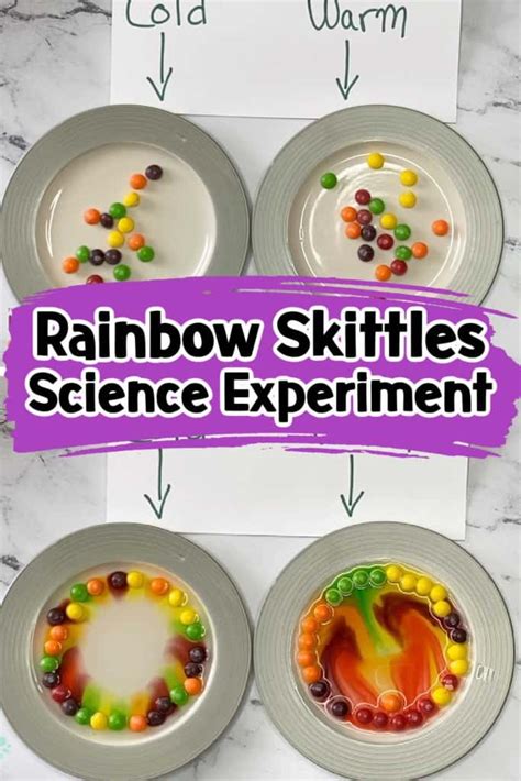 Rainbow Skittles Science Experiment