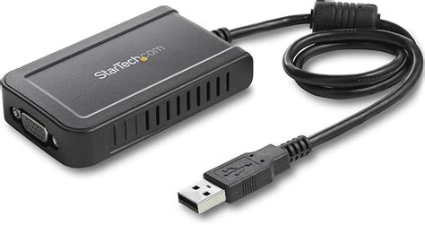 Amazon.com: StarTech.com USB 2.0 to VGA Adapter, USB to VGA Monitor ...