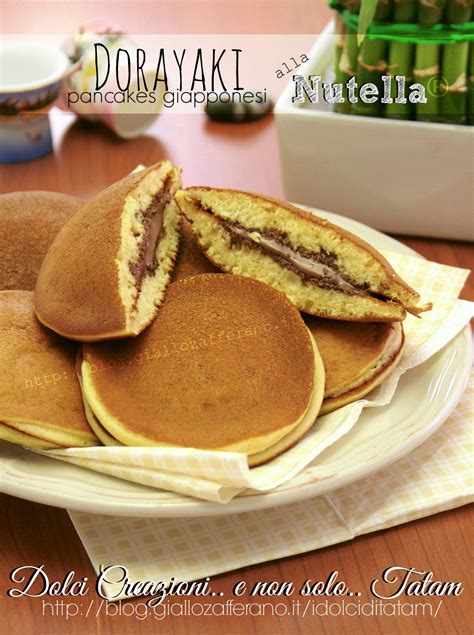 Dorayaki pancakes giapponesi alla Nutella |ricetta senza lievito