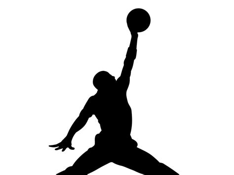 Michael Jordan Dunk Silhouette at GetDrawings | Free download