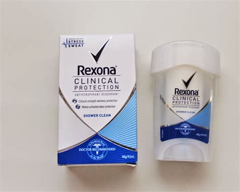 The Makeup Bubble: Review! Rexona Clinical Protection Antiperspirant Deodorant