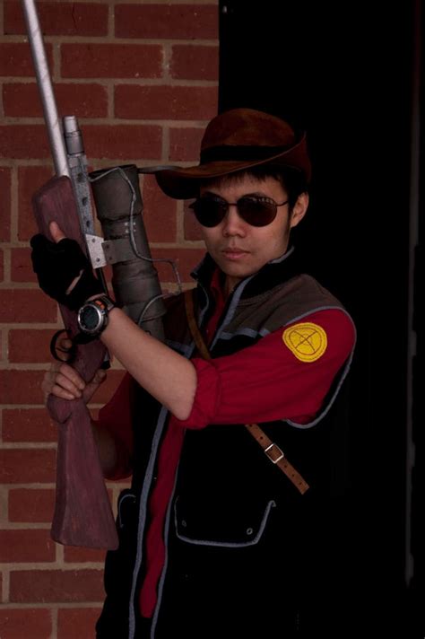 TF2 Sniper cosplay by greenzaku on DeviantArt