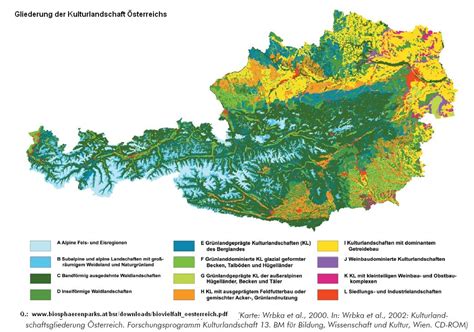 Topographische Karte Österreich