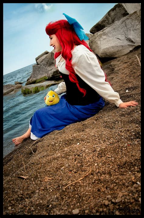 Ariel and Flounder by Im-Perfection-xo on DeviantArt