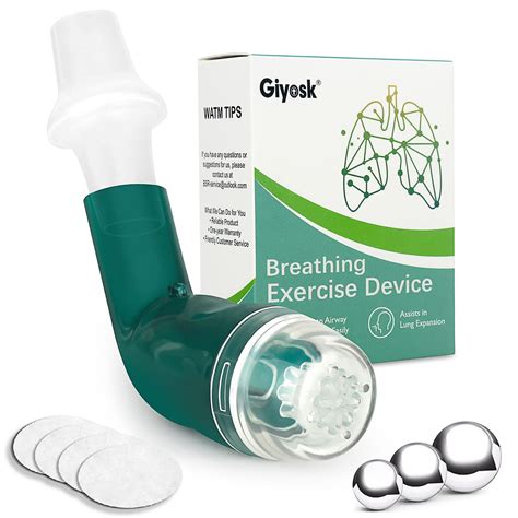 Buy Breathing Exercise Device for Lungs, Lung Expansion and Mucus Device, Portable Expiratory ...