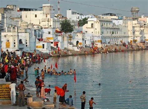 Pushkar Lake Rajasthan - Pushkar Lake History Temples Ghats & Photos