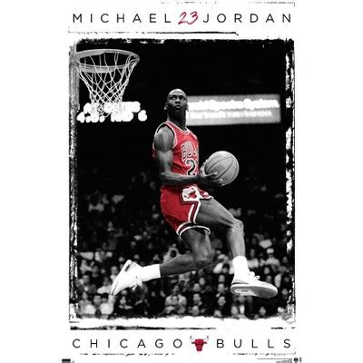 Trends International Michael Jordan - Dunk Unframed Wall Poster Prints ...