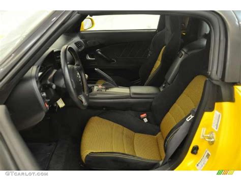 Black/Yellow Interior 2008 Honda S2000 CR Roadster Photo #49836147 ...