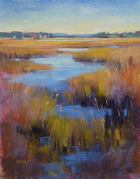Painting My World: New Marsh Painting...Interpreting a Photo