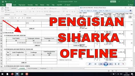 CARA MENGISI FORMULIR LHKASN SEBELUM INPUT ONLINE KE APLIKASI SIHARKA ONLINE - YouTube