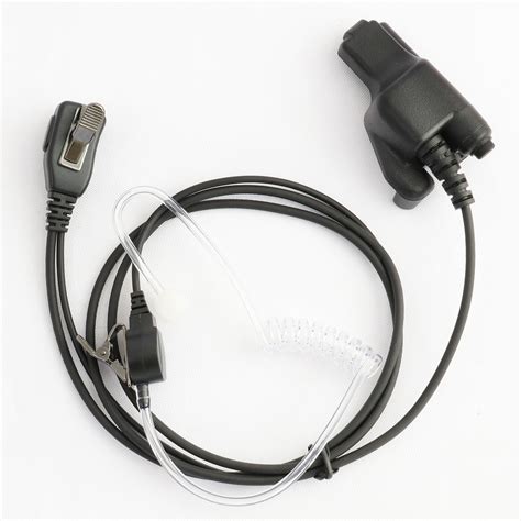 Covert Earpiece Acoustic Tube Headset PTT for Motorola HT1000 XTS2500 XTS3000 XTS3500 XTS5000 ...