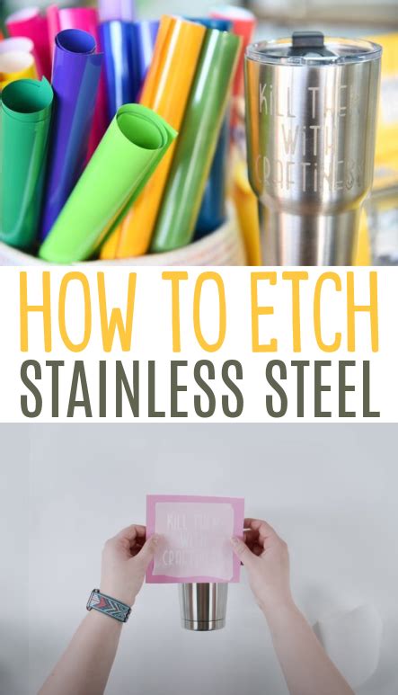 How to Etch Stainless Steel - Makers Gonna Learn