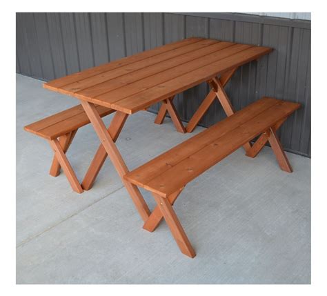 Picnic Table With Detached Benches - Cool Product Opinions, Packages, and purchasing Assistance