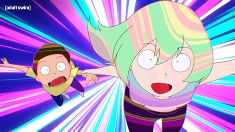 "Rick and Morty" was officially shown in the style of Japanese anime - there was a video of the ...