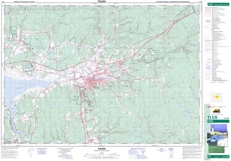 11E/06 Truro Topographic Map Nova Scotia | Maps & More