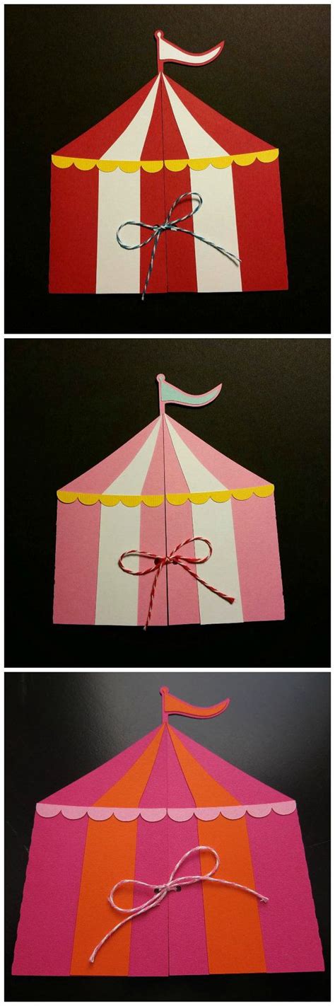 Circus Tent Invitation Diy Event, Event Tent, Circus Birthday, Birthday ...