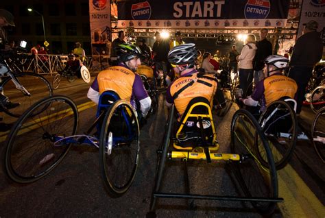 Racing Handcycle for Wounded Veterand by GM and Michigan Tech