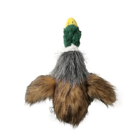 Vivifying Plush Mallard Toy, 8-inch Stuffed Duck Squeaky Dog Toys for Puppy and Small Dogs ...