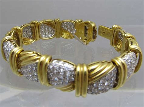 Impressive Diamond Bracelet at 1stdibs