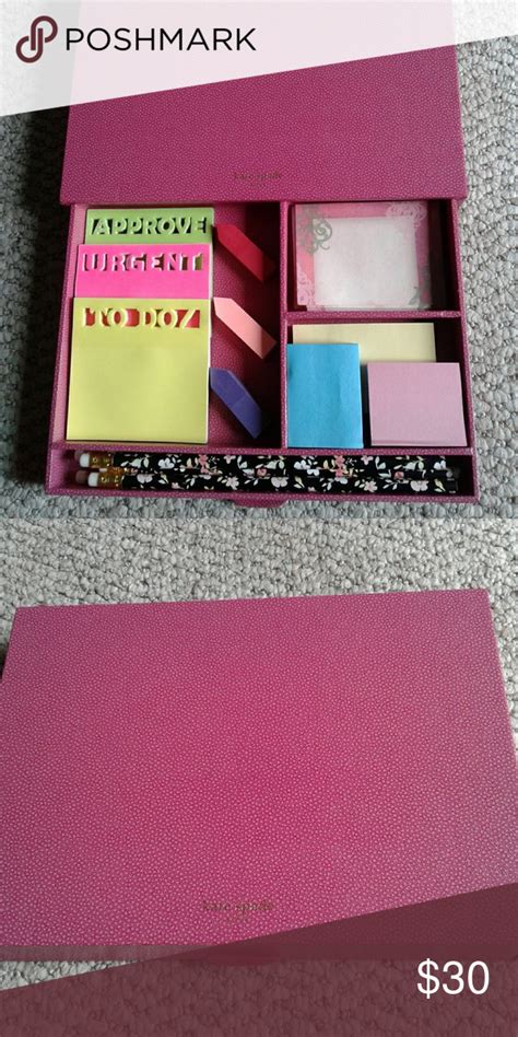 Kate Spade desk organizer | Kate spade desk, Kate spade, Kate spade accessories