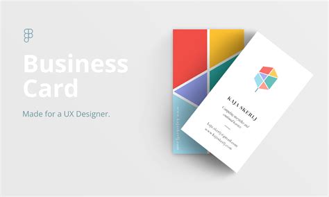 Business Card Template | Figma