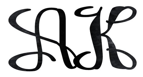 FREE vine monogram font | Download or use online