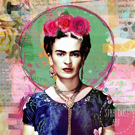 Canvas FRIDA KAHLO IMAGE PICTURE Art Print Poster