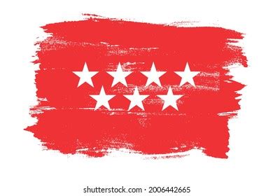 Madrid flag.ai Royalty Free Stock SVG Vector