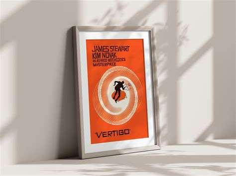 VERTIGO MOVIE POSTER Alfred Hitchcock Poster Vintage - Etsy