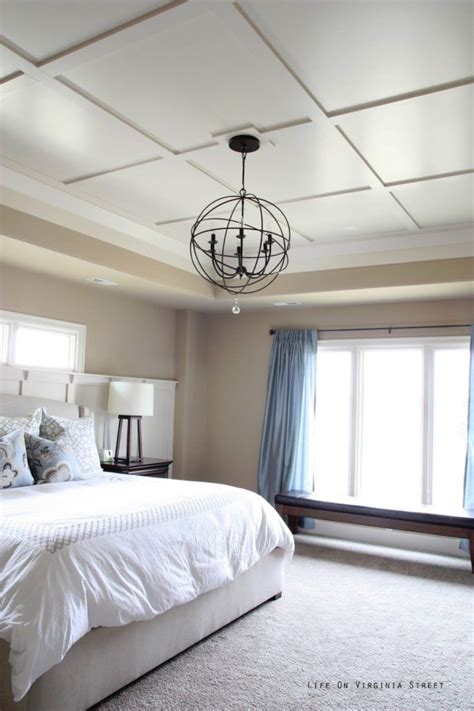 10 Stylish and Unique Tray Ceilings For Any Room Living Room Ceiling, Bedroom Ceiling Light ...