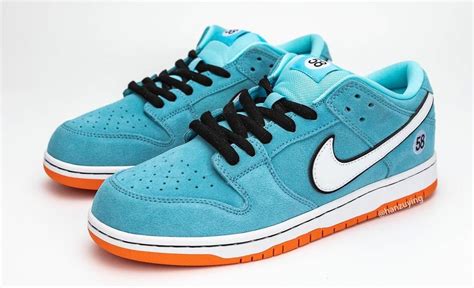 Detailed Look at the ‘Gulf’ Nike SB Dunk Lows – The Elite