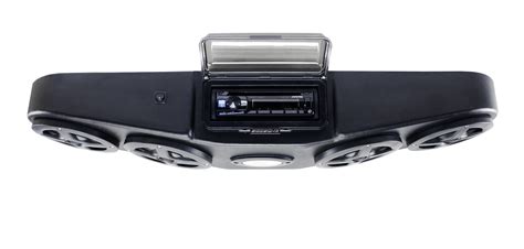 4 Speaker Stereo System With AM FM Bluetooth CD Player With Sirius XM ...