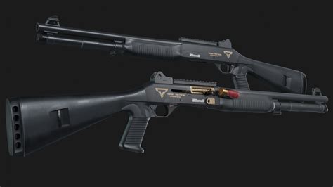 ArtStation - TTI Benelli M4 Super 90 Gunsmith Package (John Wick Chapter 2)