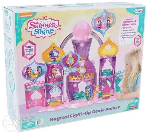 Shimmer and Shine Magical Light Up Genie Palace Dolls Dollhouse Set, Hobbies & Toys, Toys ...