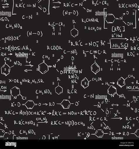 Chemistry formulas. Seamless abstract background. Vector illustration Stock Vector Image & Art ...