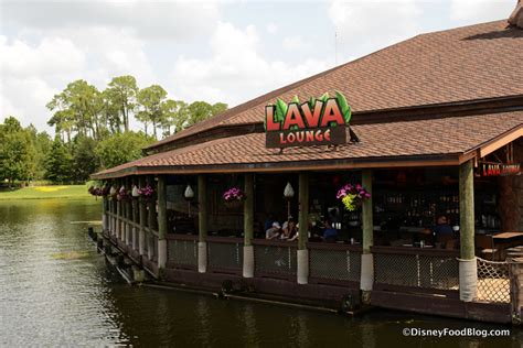 Review: Lava Lounge at the Disney Springs Marketplace | the disney food blog