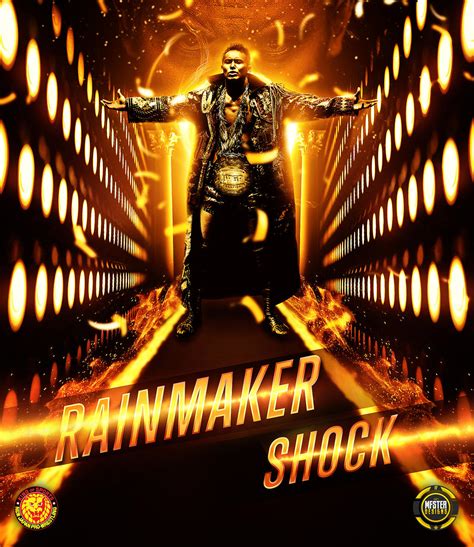 Kazuchika okada Rainmaker shock Custom poster by THE-MFSTER-DESIGNS on ...