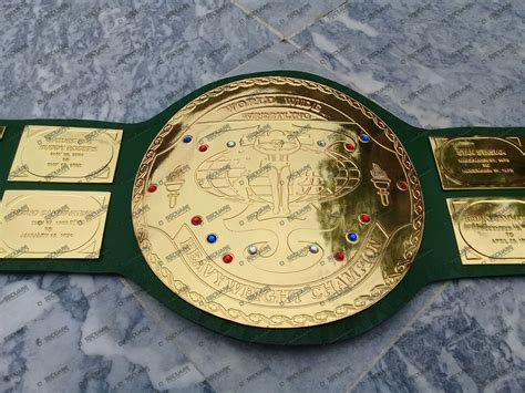 WWF Hulk Hogan Big Green Championship Belt ⋆ SSI Championship Belts