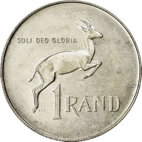 One Rand 1987 (Silver), Coin from South Africa - Online Coin Club